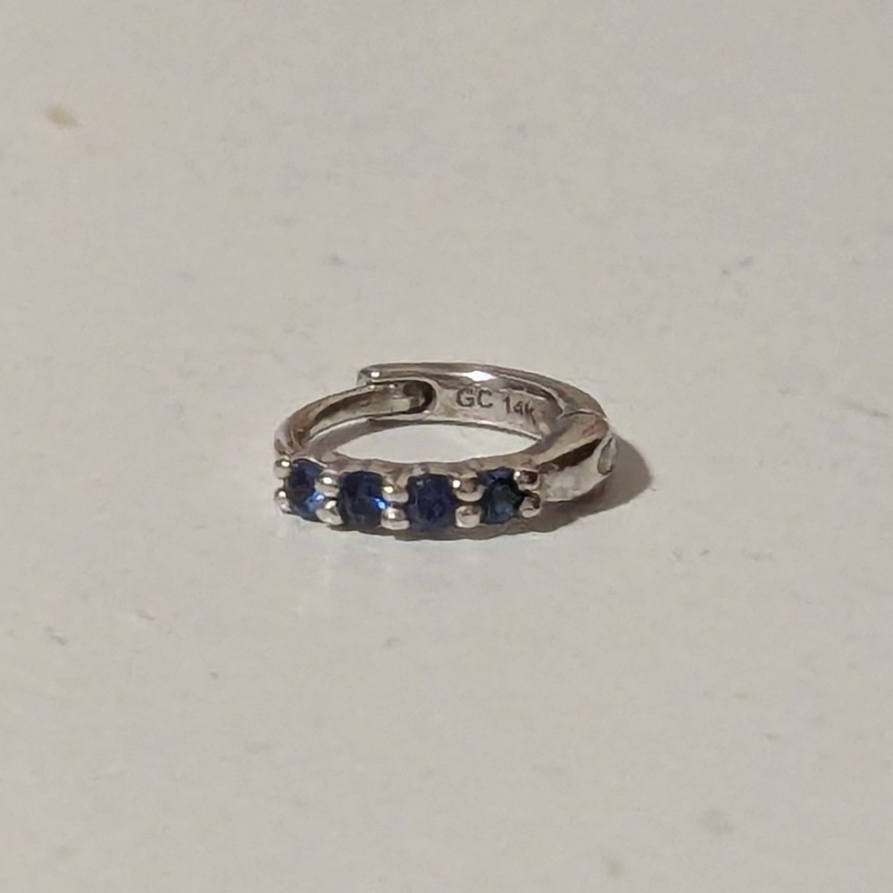 Single 14KW Sapphire Hoop